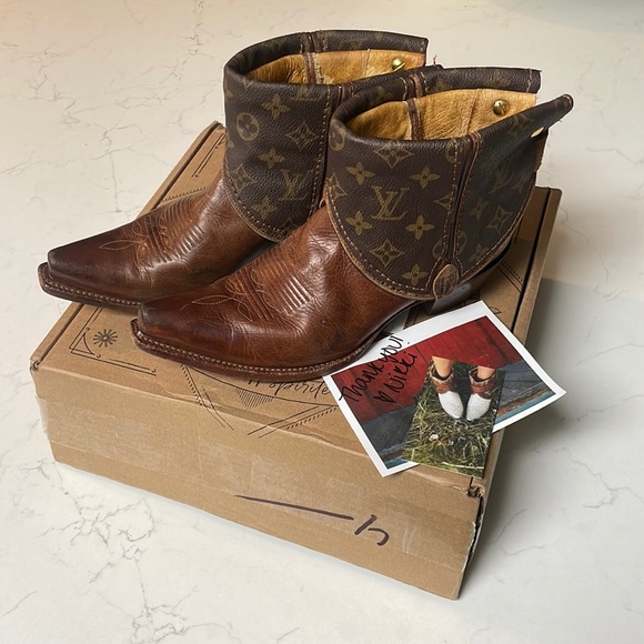 Canty Louis Vuitton Shoes - Canty Tony Llama Louis Vuitton Boots 9 NEW